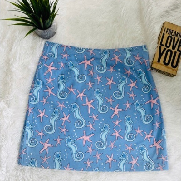 Vineyard Vines Seahorse Patterned Skirt - Picture 2 of 5
